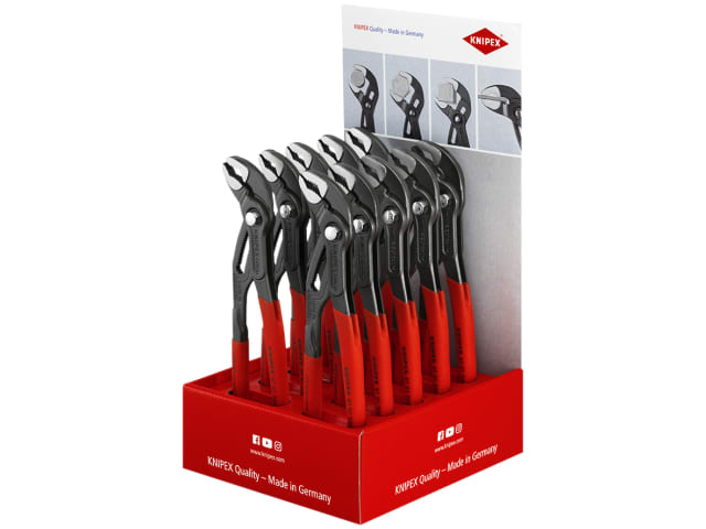 Knipex Cobra® Water Pump Pliers (Counter Display of 10 x KPX8701250)