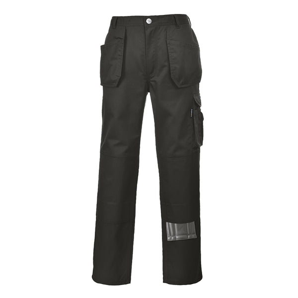 Black Portwest Slate Holster Trouser with fold-away holster pockets.