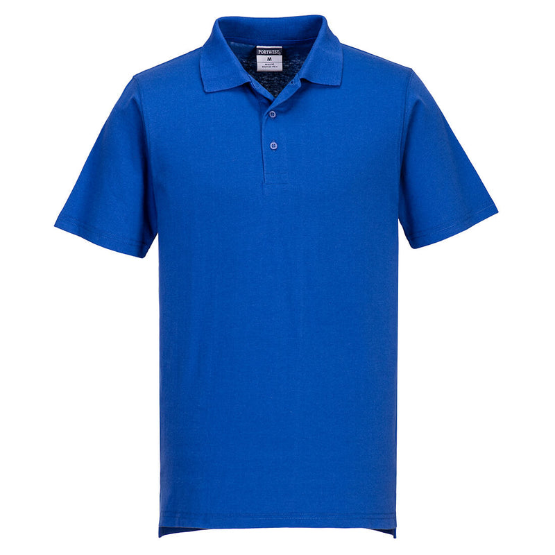 Portwest Lightweight Jersey Polo Shirt L210 – red short-sleeve polo for uniform or casual wear