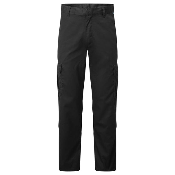 Black Portwest Lightweight Combat Trouser with multiple pockets.