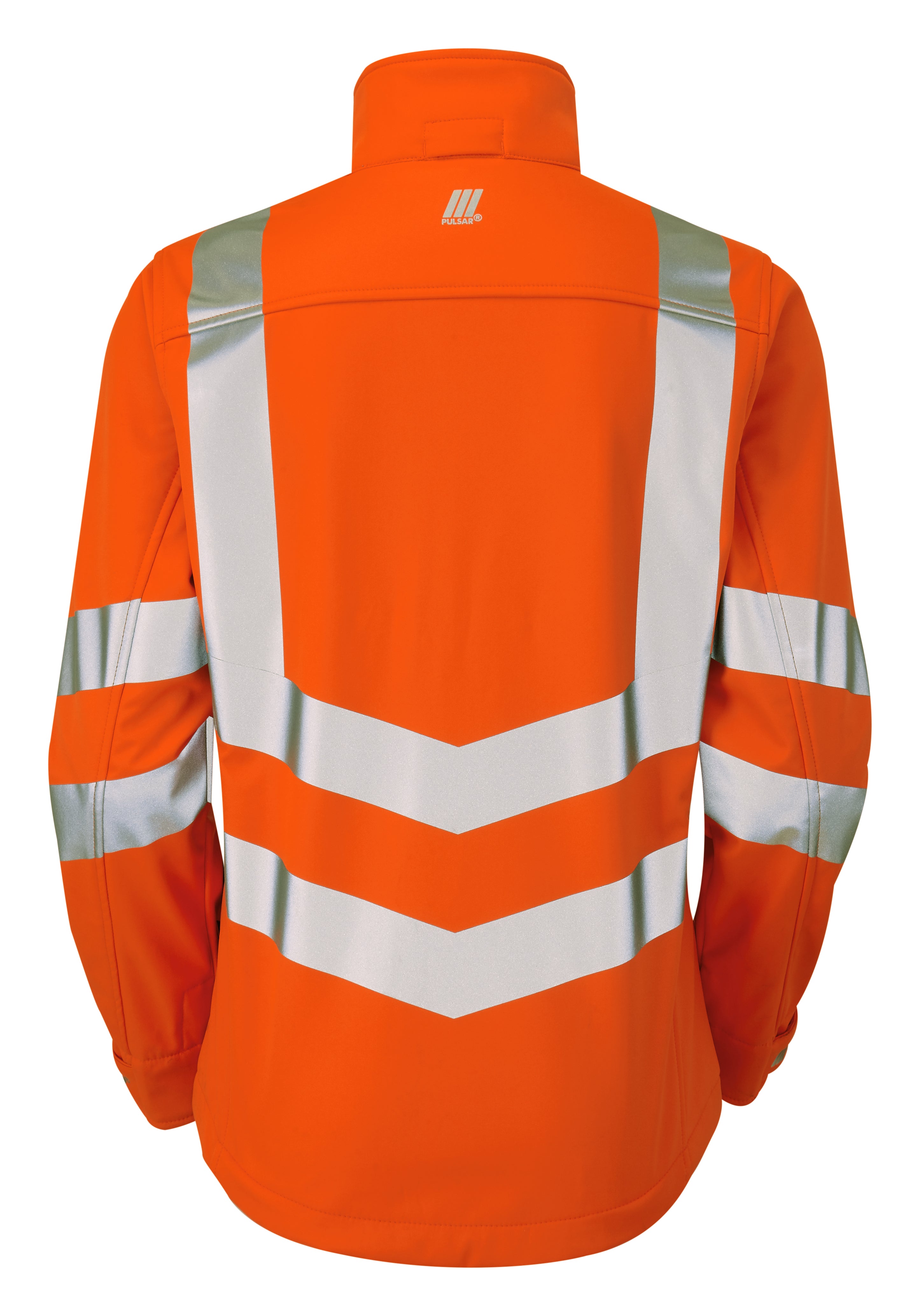 Pulsar Rail Spec Ladies Hi Vis Softshell Jacket - PR707 Orange