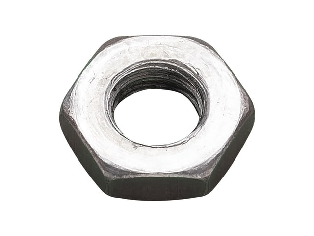 METALMATE® Hexagon Lock Nuts, Zinc Plated