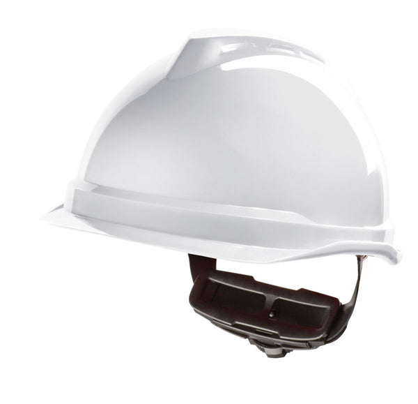 MSA Range V-Gard 520 Peakless Safety Helmet White Gv912-00L0000-000