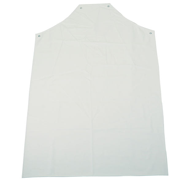 Beeswift PVC Apron H-W 42"X36"Pk 10 White