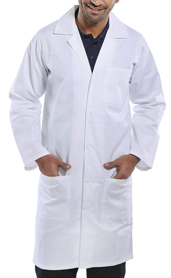 Beeswift Poly Cotton Warehouse Coat