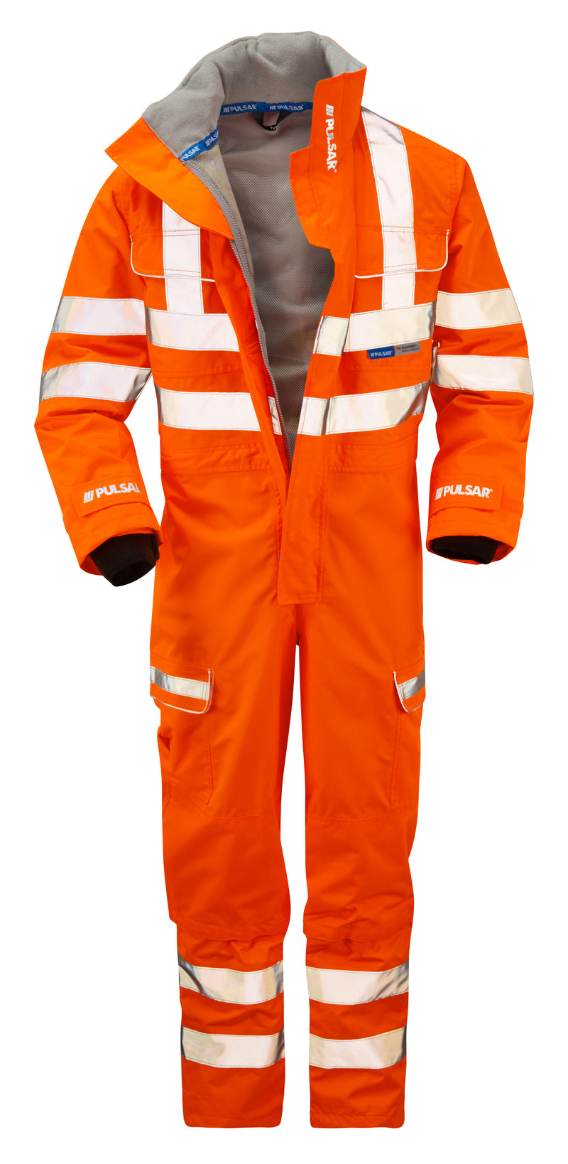 Pulsar Rail Spec Hi-Vis Waterproof Coverall - PR505 Orange
