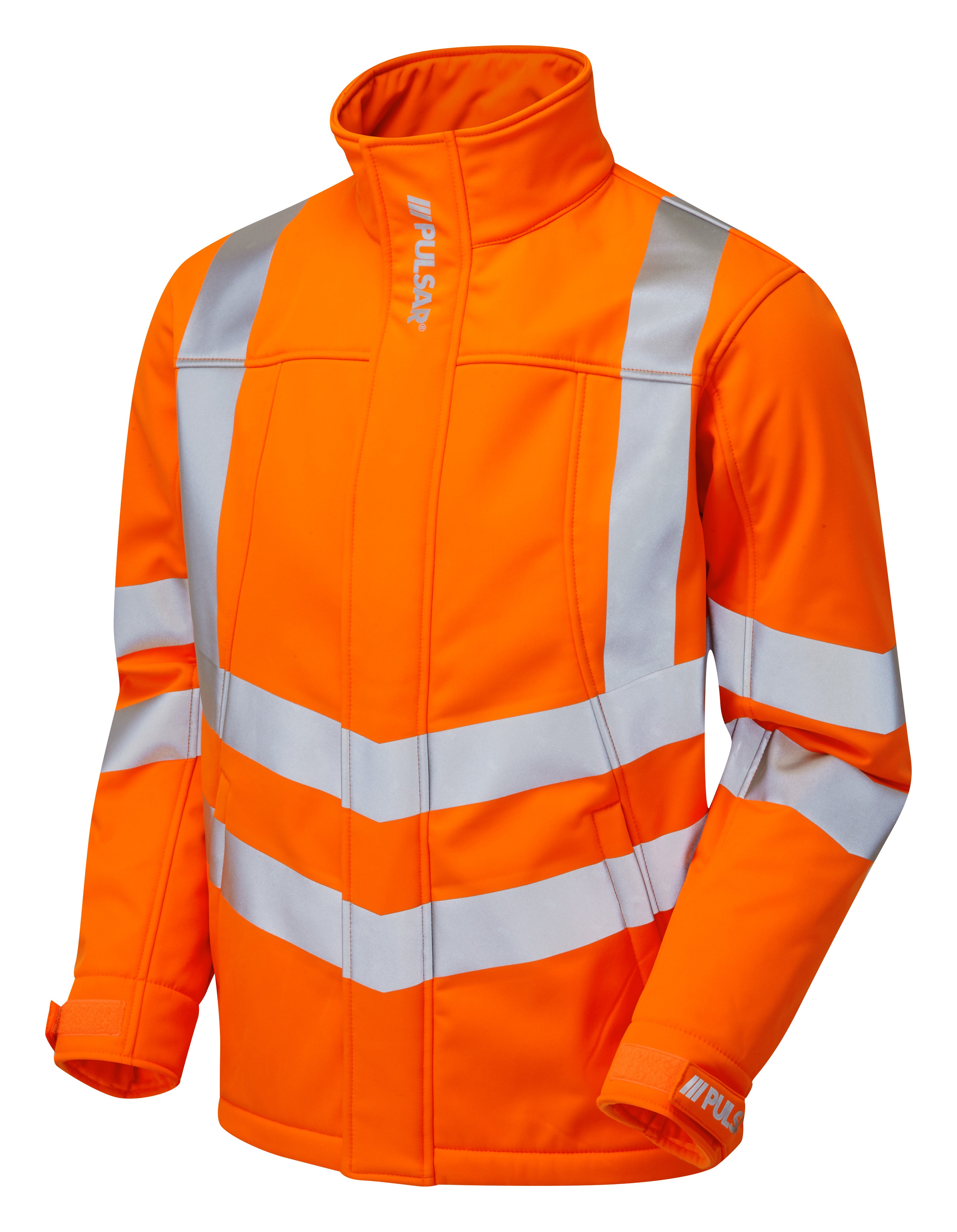 Pulsar Rail Spec Hi-Vis Softshell Jacket - PR535 Orange