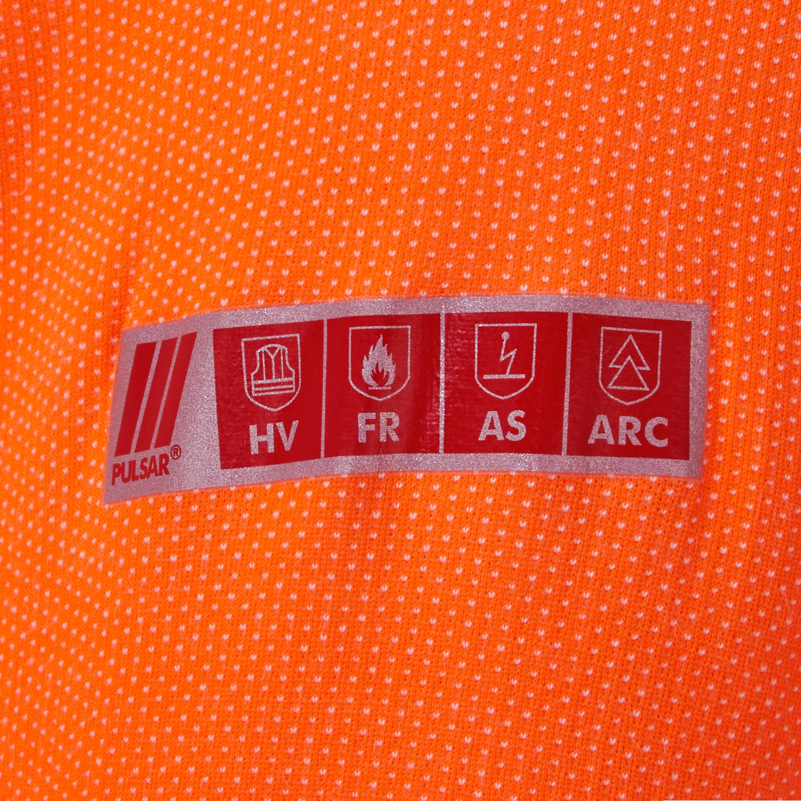 Pulsar Rail Spec Flame Retardant Ast Arc Hi-Vis Sweatshirt - PRARC20 Orange