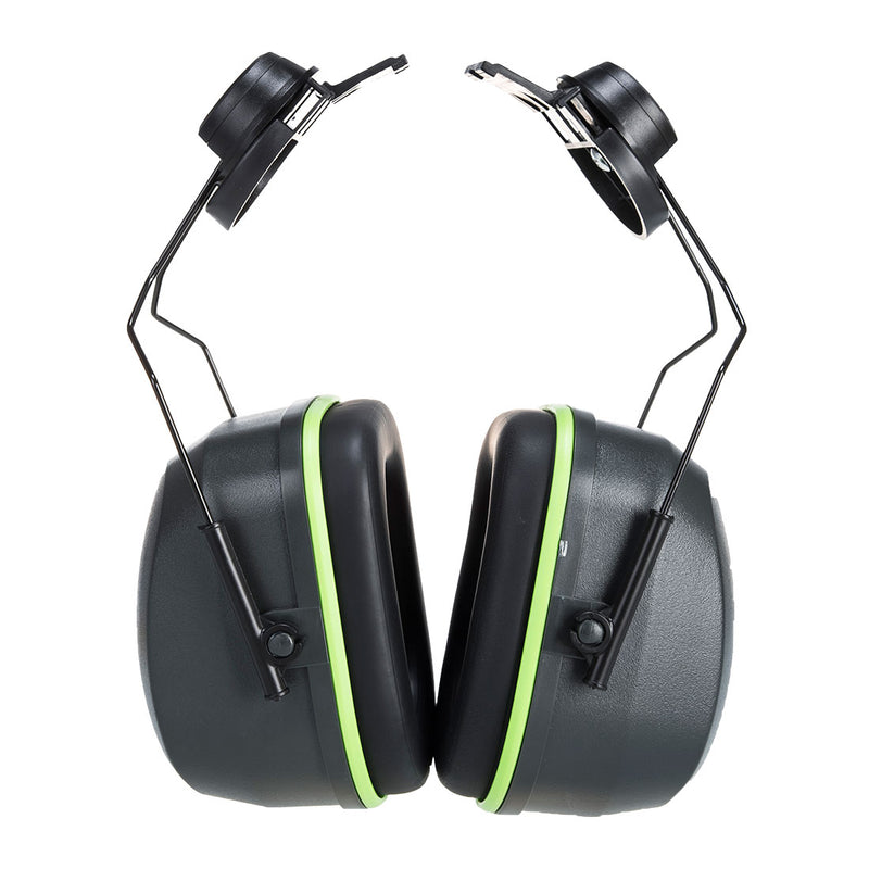 Portwest Premium Clip-on Ear Protector (PS45) for safety helmets.