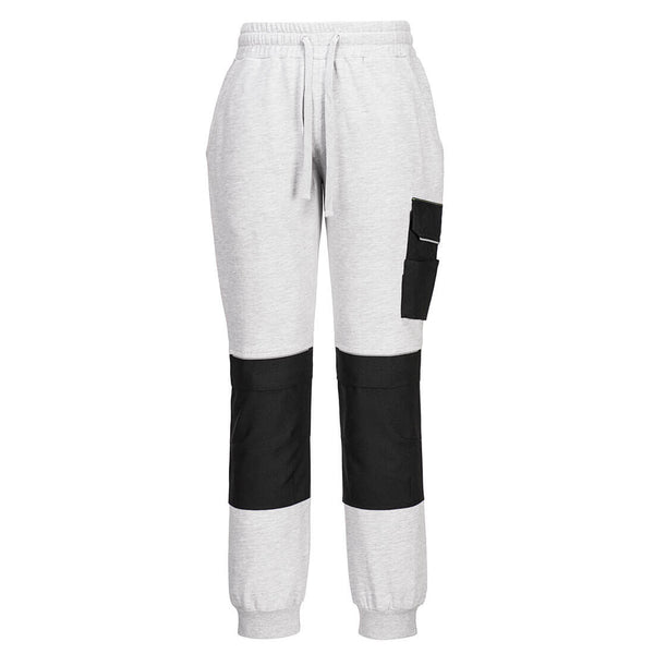 Orange Portwest RWS Hi-Vis Stretch Work Trouser for rail use.