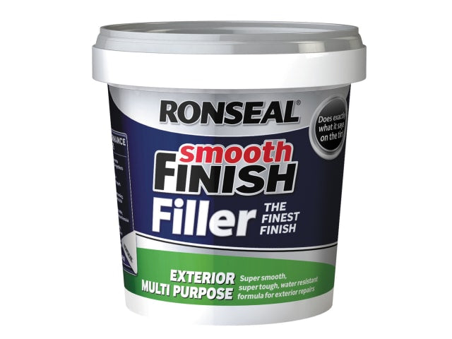 Ronseal Smooth Finish Exterior Ready Mix Filler Tub 1.2kg 