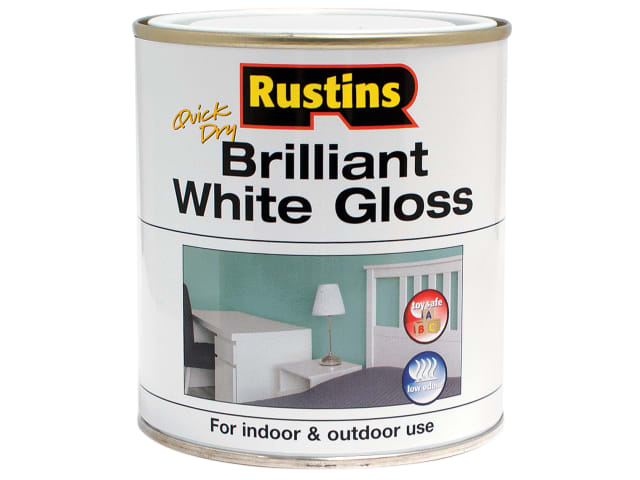 Rustins Quick Dry Water-Based Gloss Paint