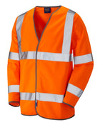 Leo Workwear Shirwell Iso 20471 Cl 3 Sleeved Vest