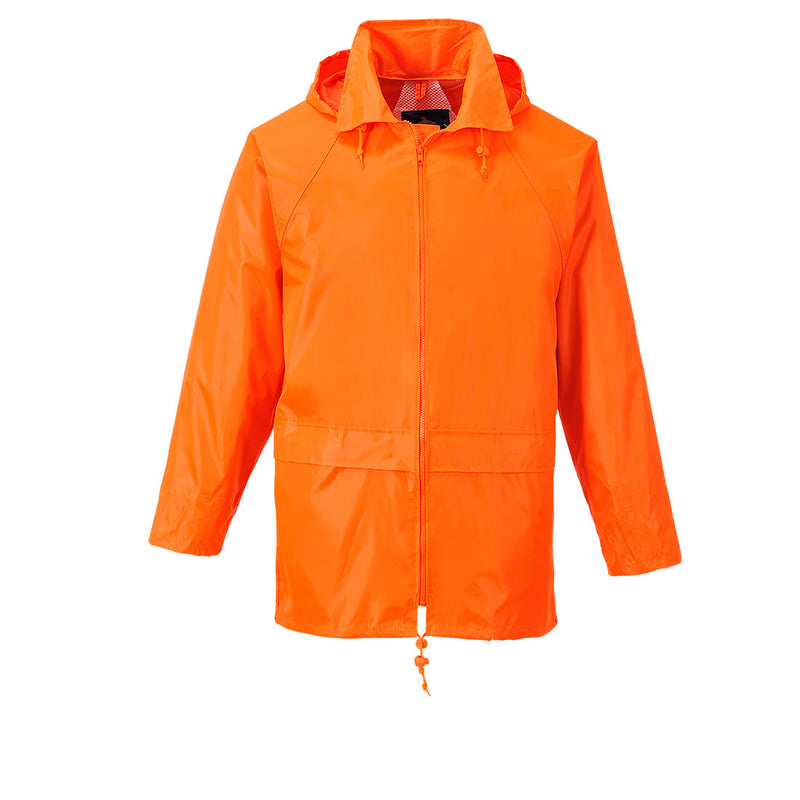 Portwest Classic Rain Jacket in Orange