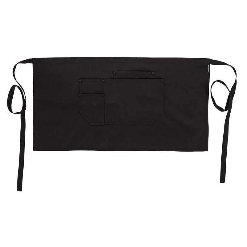 Portwest classic bomber jacket in black with ribbed cuffs and hem