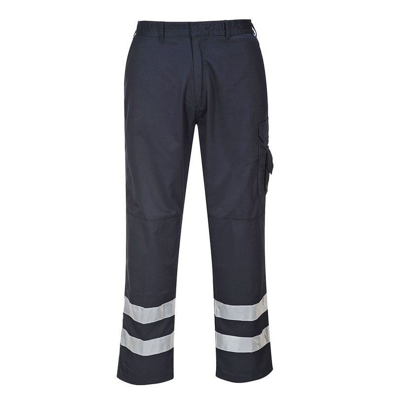 Portwest Iona Safety Combat Trouser S917 in navy.