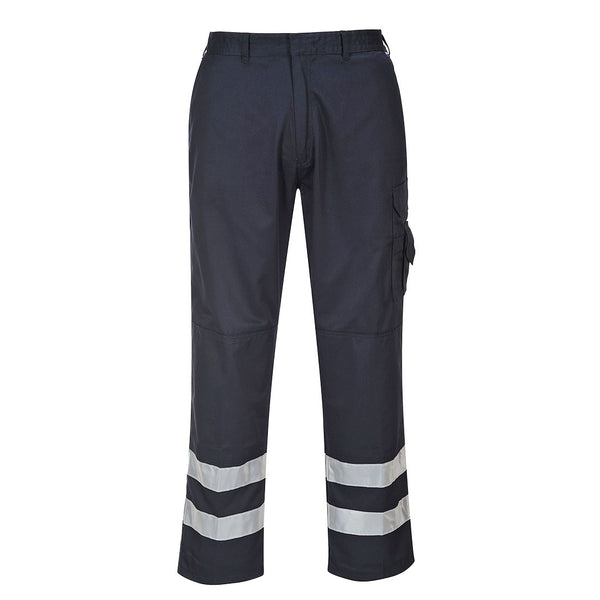 Portwest Iona Safety Combat Trouser S917 in navy.