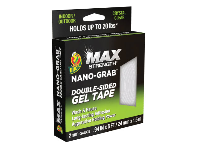 Shurtape DUCK MAX STRENGTH® NANO-GRAB™ Tape 24mm x 1.5m