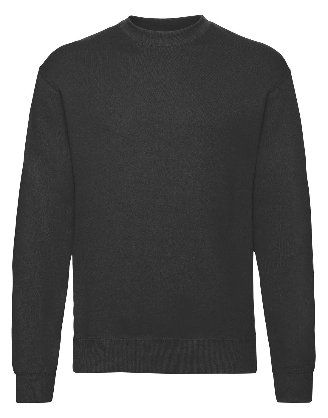 Fruit of the Loom Classic Set-In Sweatshirt - Black