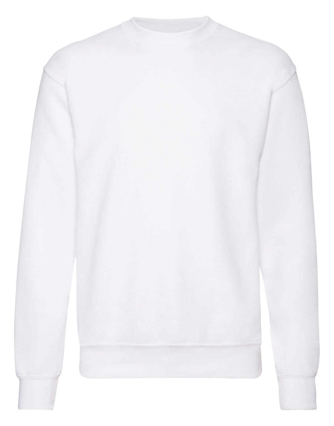 Fruit of the Loom Classic Set-In Sweatshirt - White