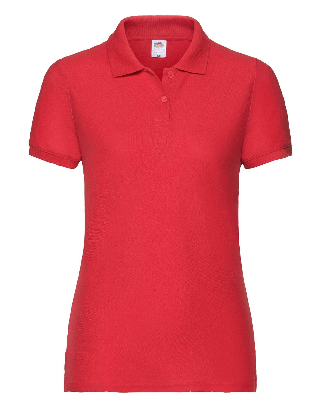 Fruit of the Loom Ladies 65/35 Polo - Red