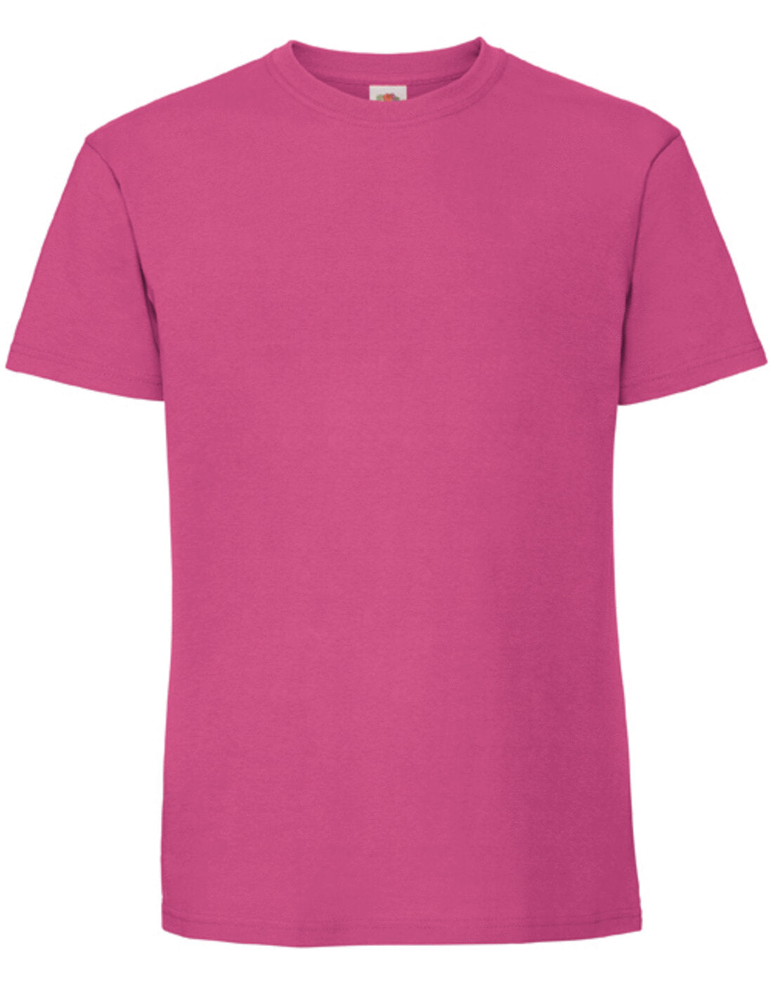 Fruit of the Loom Mens Ringspun Premium T-Shirt - Fuchsia Pink