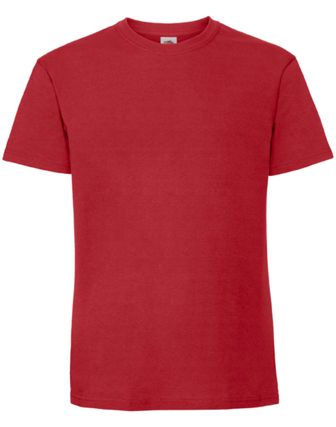 Fruit of the Loom Mens Ringspun Premium T-Shirt - Red