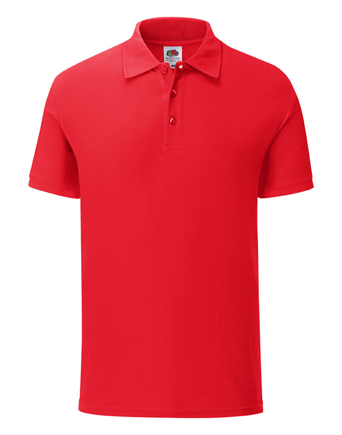 Fruit of the Loom 65/35 Tailored Fit Polo - Red