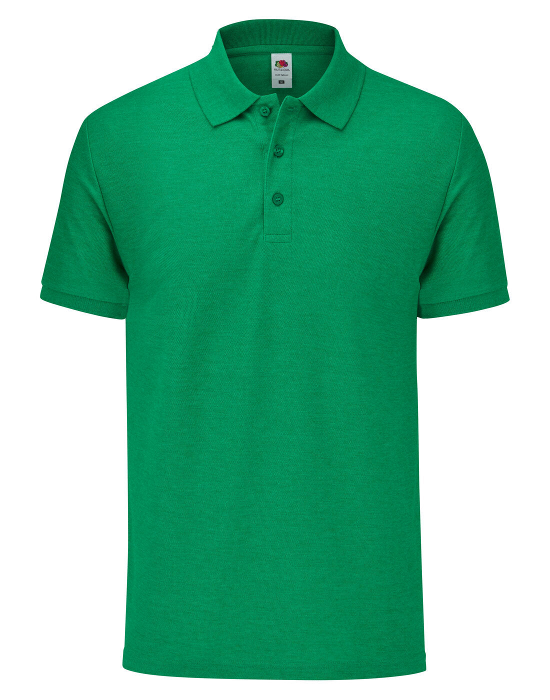 Fruit of the Loom 65/35 Tailored Fit Polo - Retro Heather Green