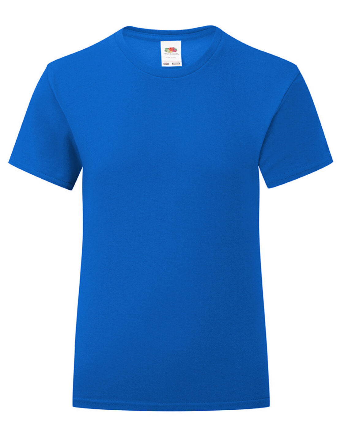 Fruit of the Loom Girls Iconic T - Royal Blue