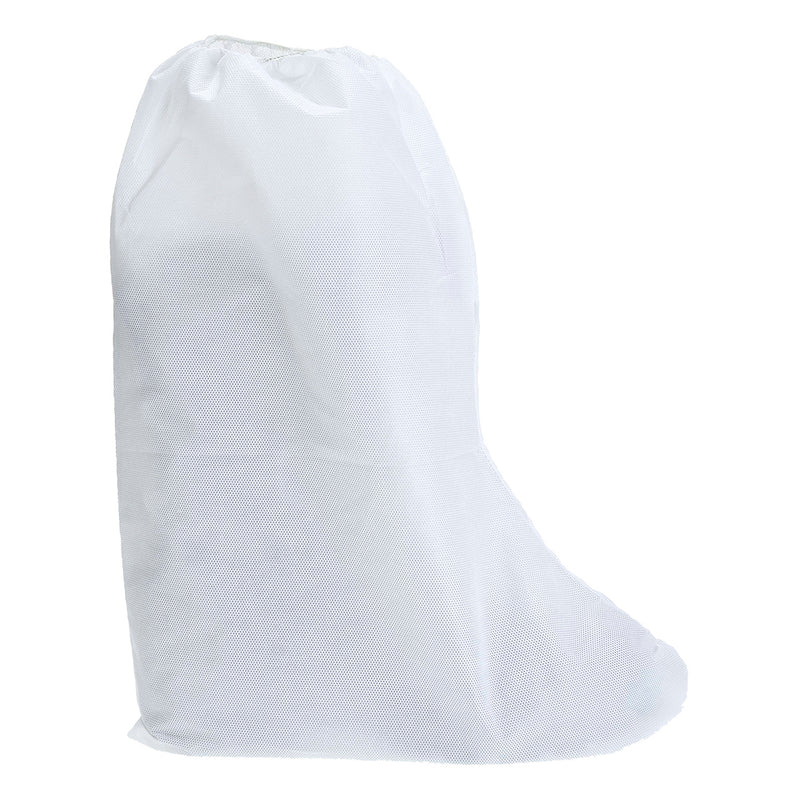 White flame-resistant Portwest Biztex SMS boot covers ST85.
