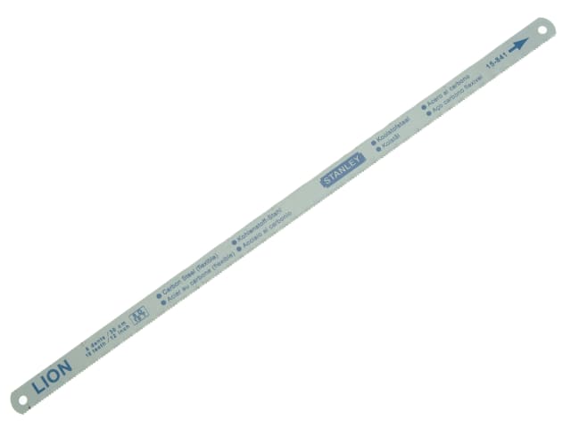 STANLEY Flexible Hacksaw Blade 300mm (12in) Pack 5 Blades (18 24 & 32 TPI)