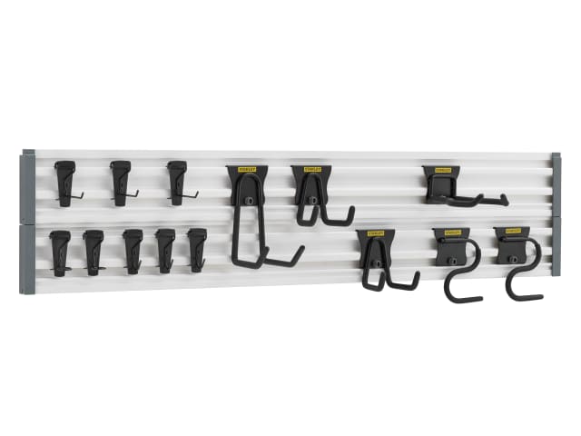 STANLEY Track Wall System Starter Kit, 20 Piece