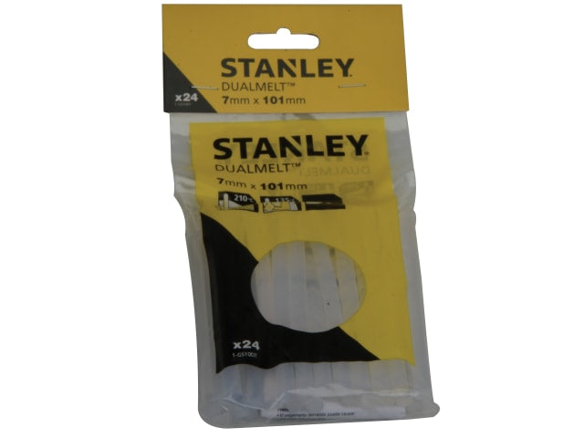 STANLEY Dual Temperature Glue Sticks 7 x 100mm (Pack 24)