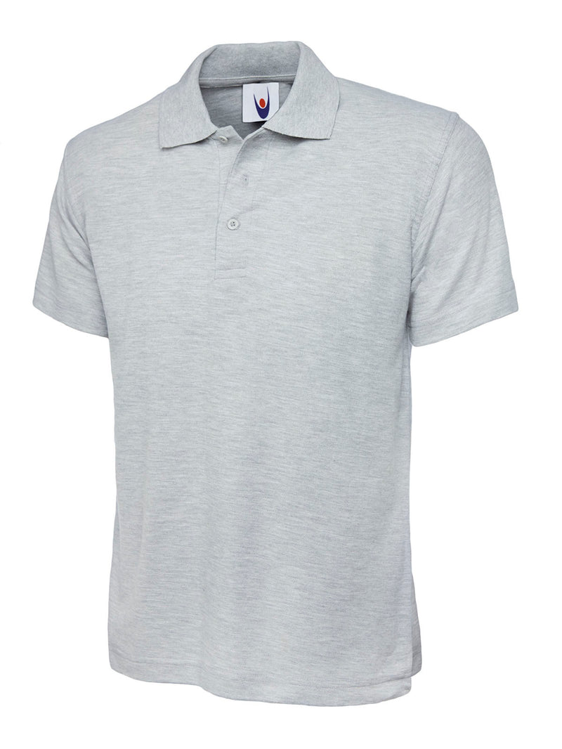 Uneek Classic Unisex Work Polo Shirt UC101 - Heather Grey