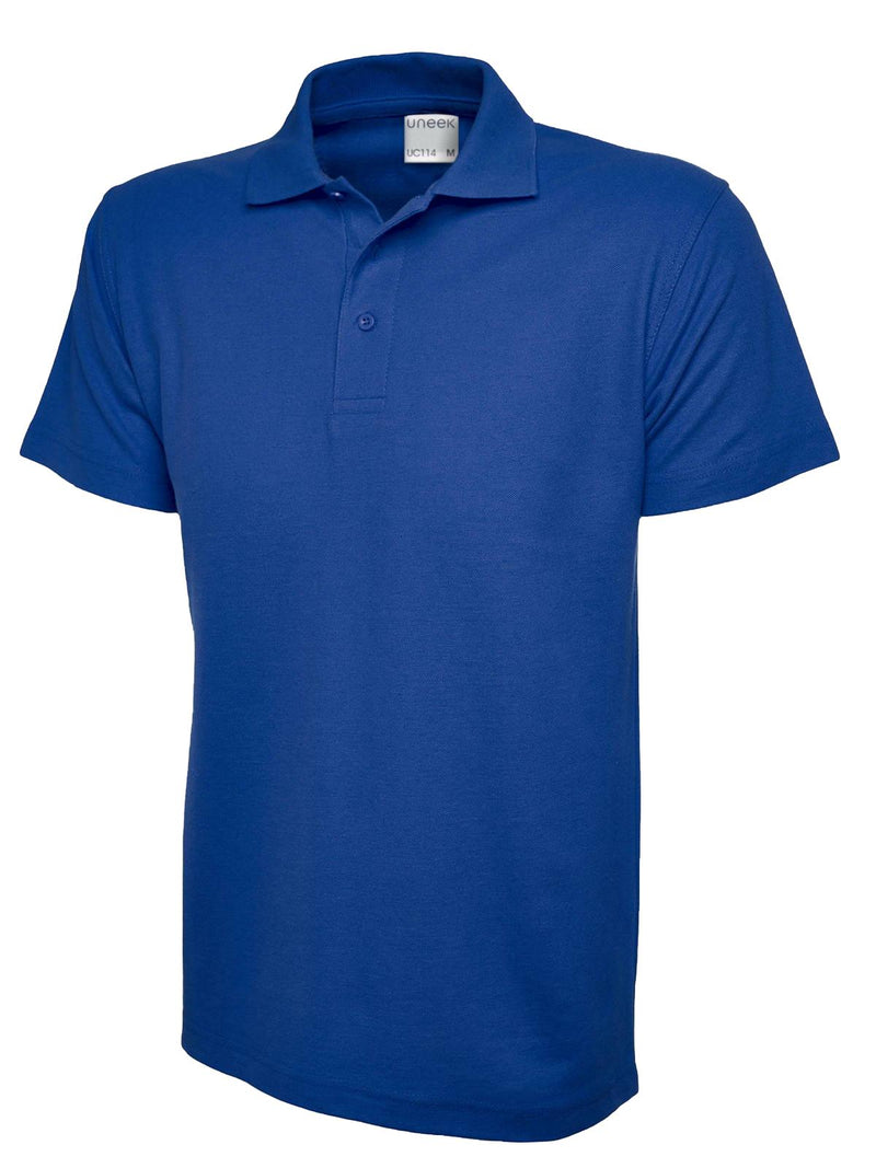 Uneek Men's Ultra Cotton Poloshirt UC114 - Royal