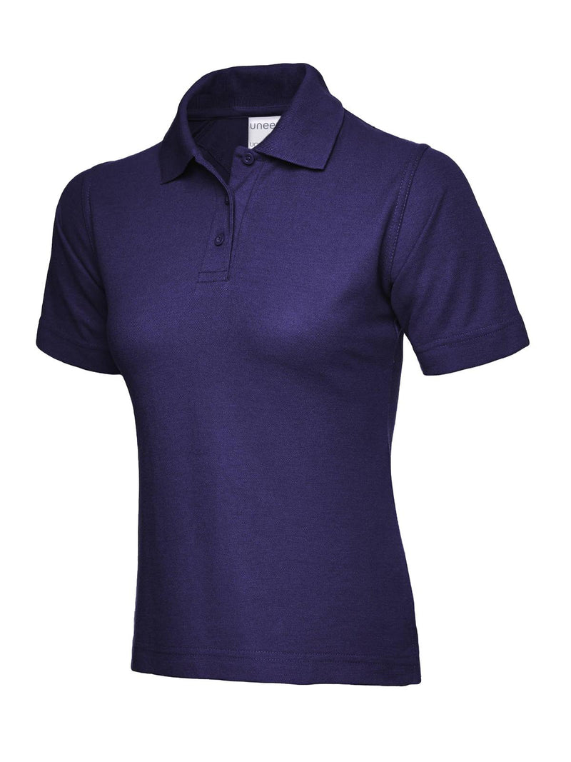 Uneek Ladies Ultra Cotton Poloshirt UC115 - Purple
