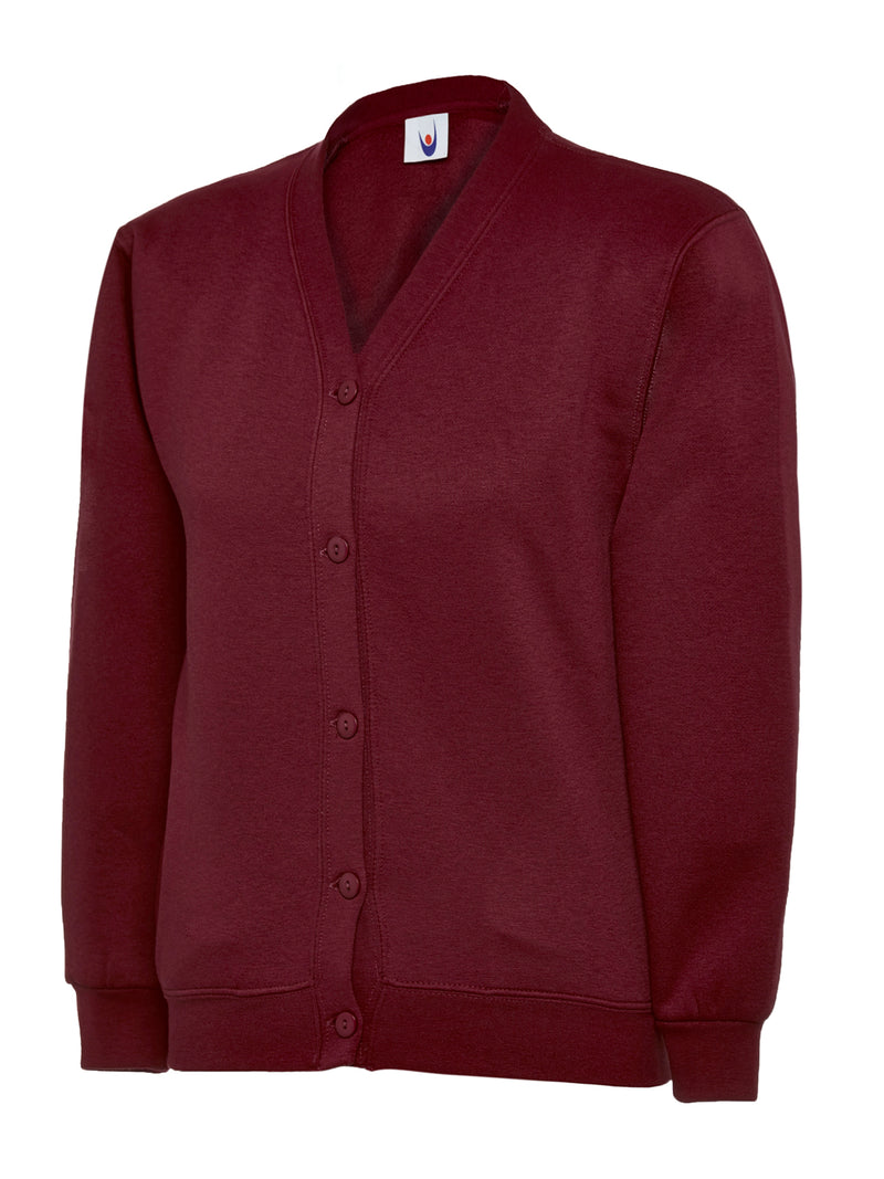 Uneek Childrens Cardigan UC207 - Maroon