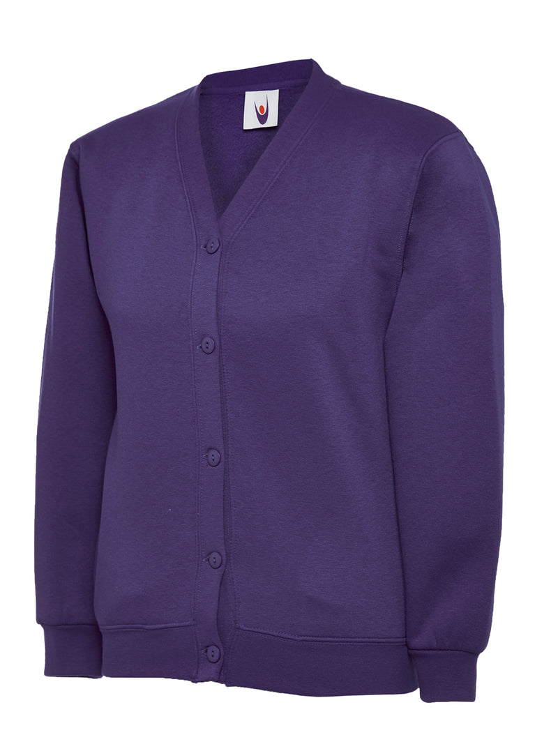 Uneek Childrens Cardigan UC207 - Purple