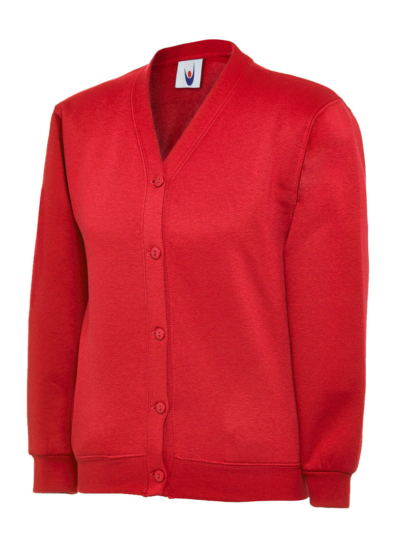 Uneek Childrens Cardigan UC207 - Red