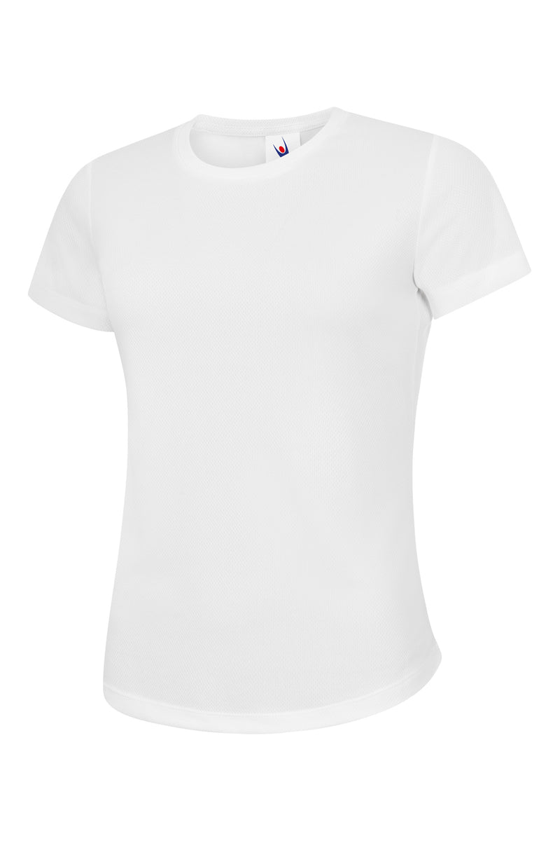 Uneek Ladies Ultra Cool T Shirt UC316 - White