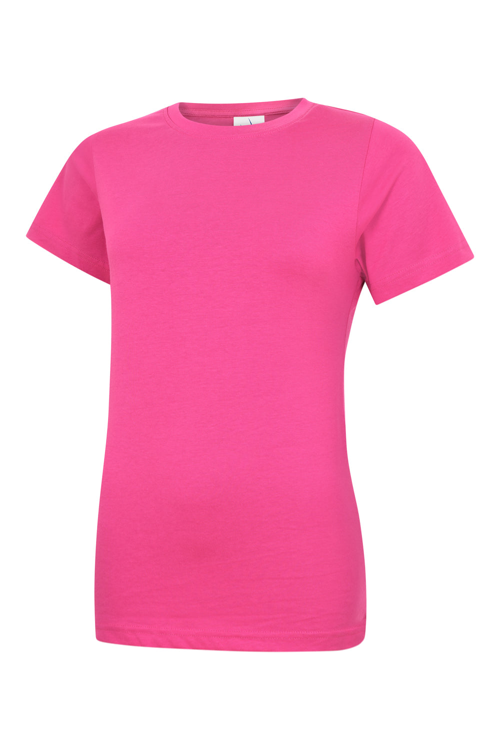 Uneek Ladies Classic Crew Neck T-Shirt UC318 - Hot Pink