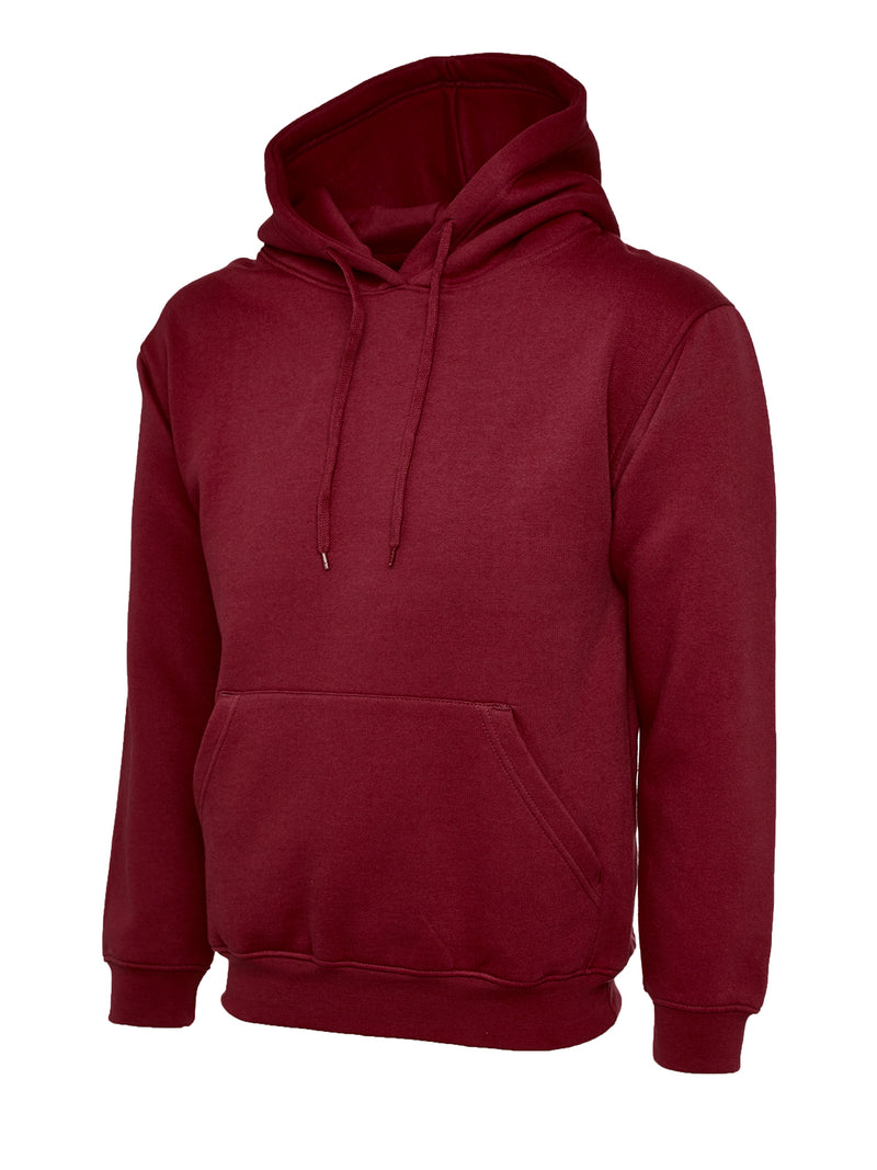 Uneek Classic Unisex Work Hoodie UC502 - Maroon