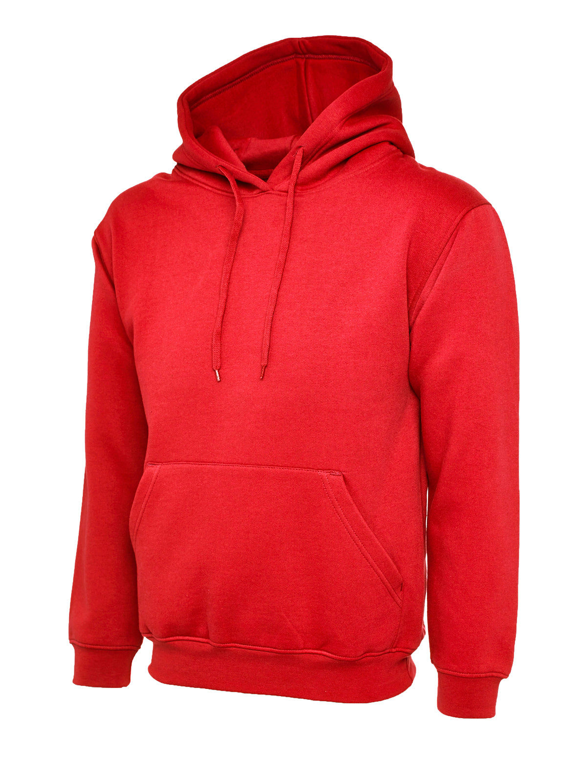Uneek Ladies Deluxe Hooded Sweatshirt UC510 - Red