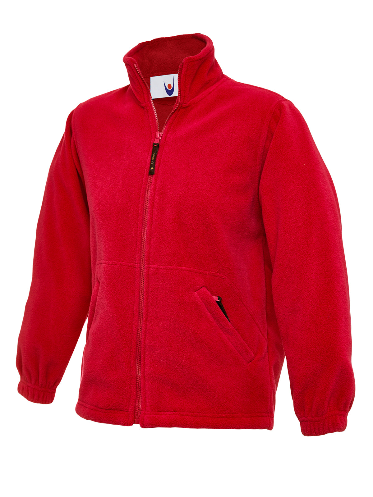 Uneek Childrens Full Zip Micro Fleece Jacket UC603 - Red