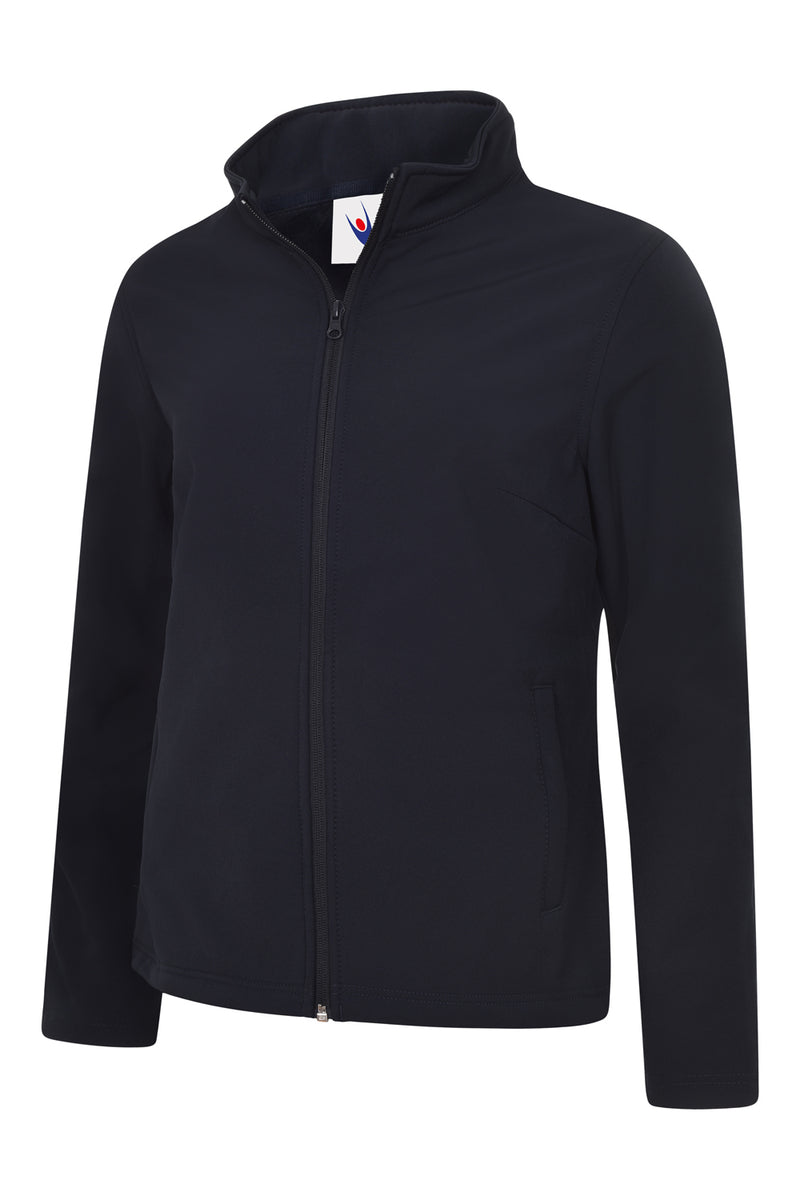 Uneek Ladies Classic Full Zip Soft Shell Jacket UC613 - Navy