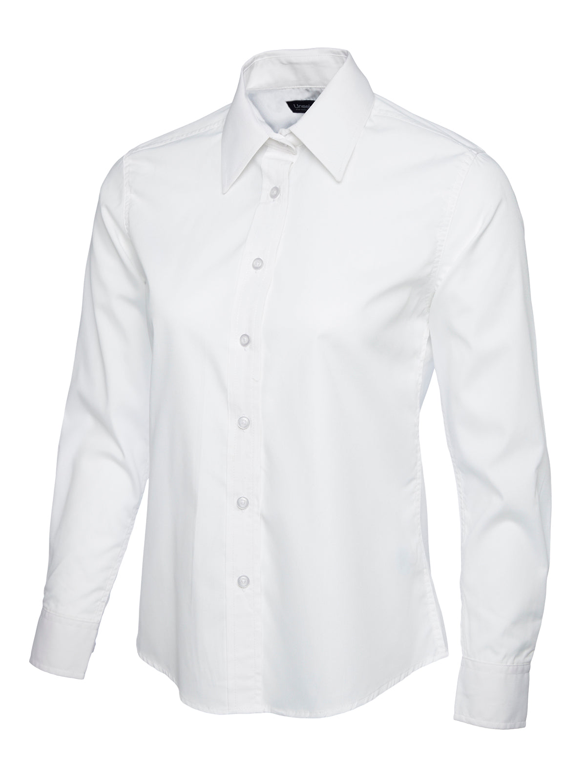 Uneek Ladies Poplin Full Sleeve Shirt UC711 - White