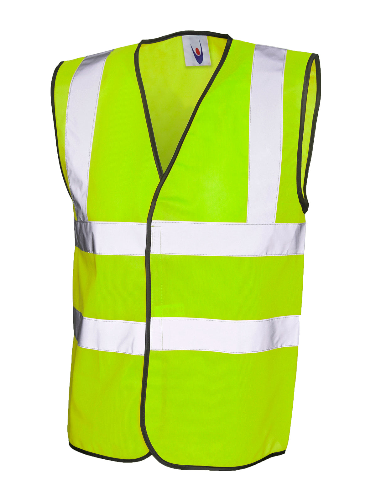 Uneek Long Sleeve Safety Waist Coat UC802 - Yellow
