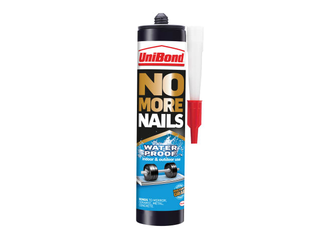 UniBond No More Nails Waterproof Interior / Exterior - Solvent-Free 300ml