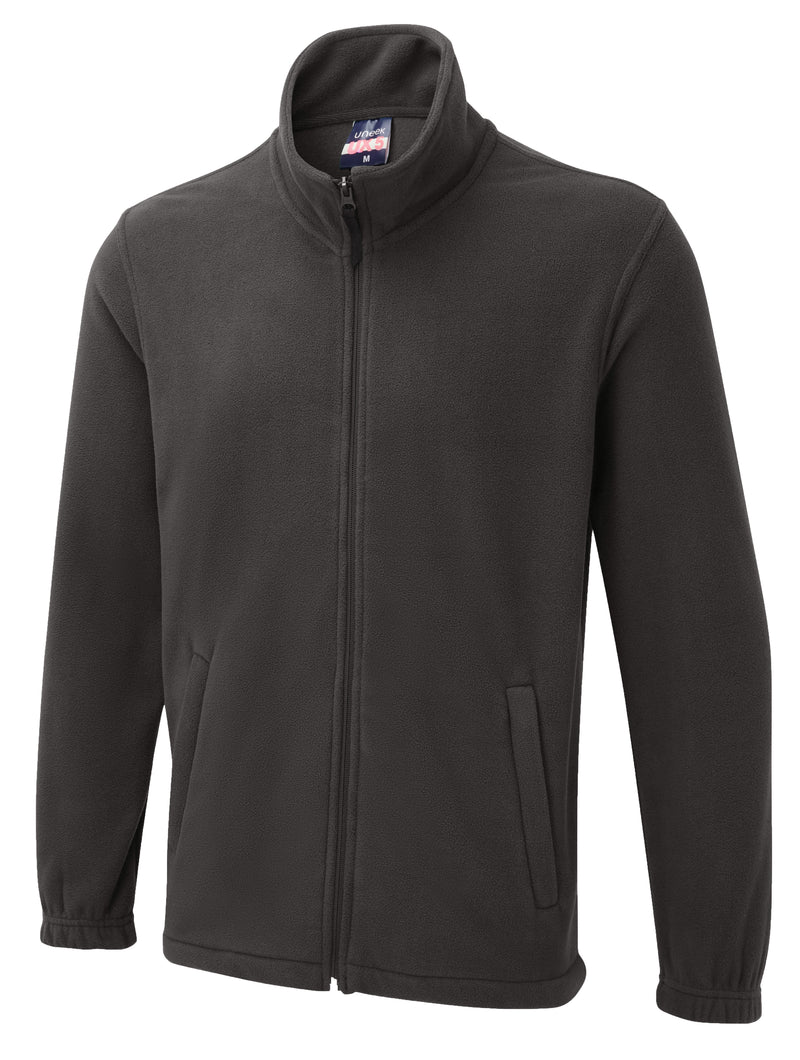 Uneek The UX Full Zip Fleece - ux5 (Charcoal)
